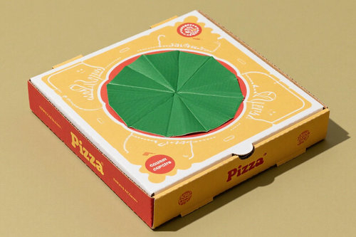 鄭州披薩店一次要定做多少個盒子